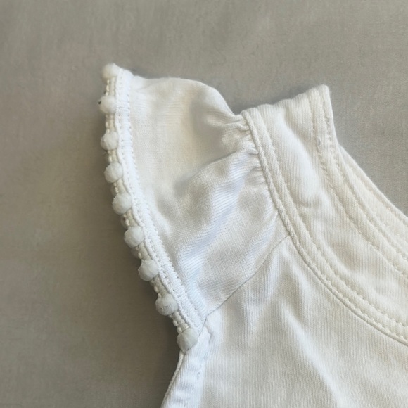 Gymboree White and Blue Giraffe Print Tank Tops - Picture 3 of 5